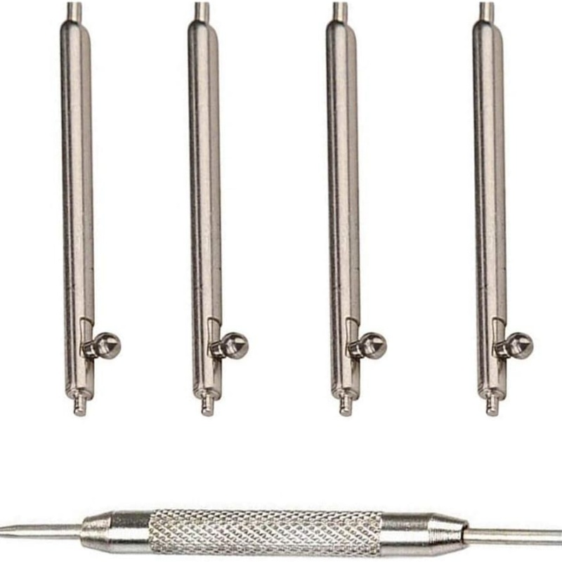 Curved Spring Bar - 20mm 22mm Quick Release Stainless Steel