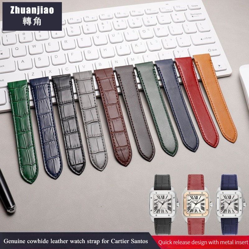 High Quality Cowhide Leather W - Cartier Watch Tank recension och pris