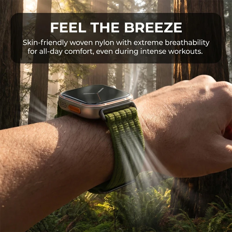 18mm 20mm 22mm Breathable Nylo - Sport Loop Velcro recension och pris