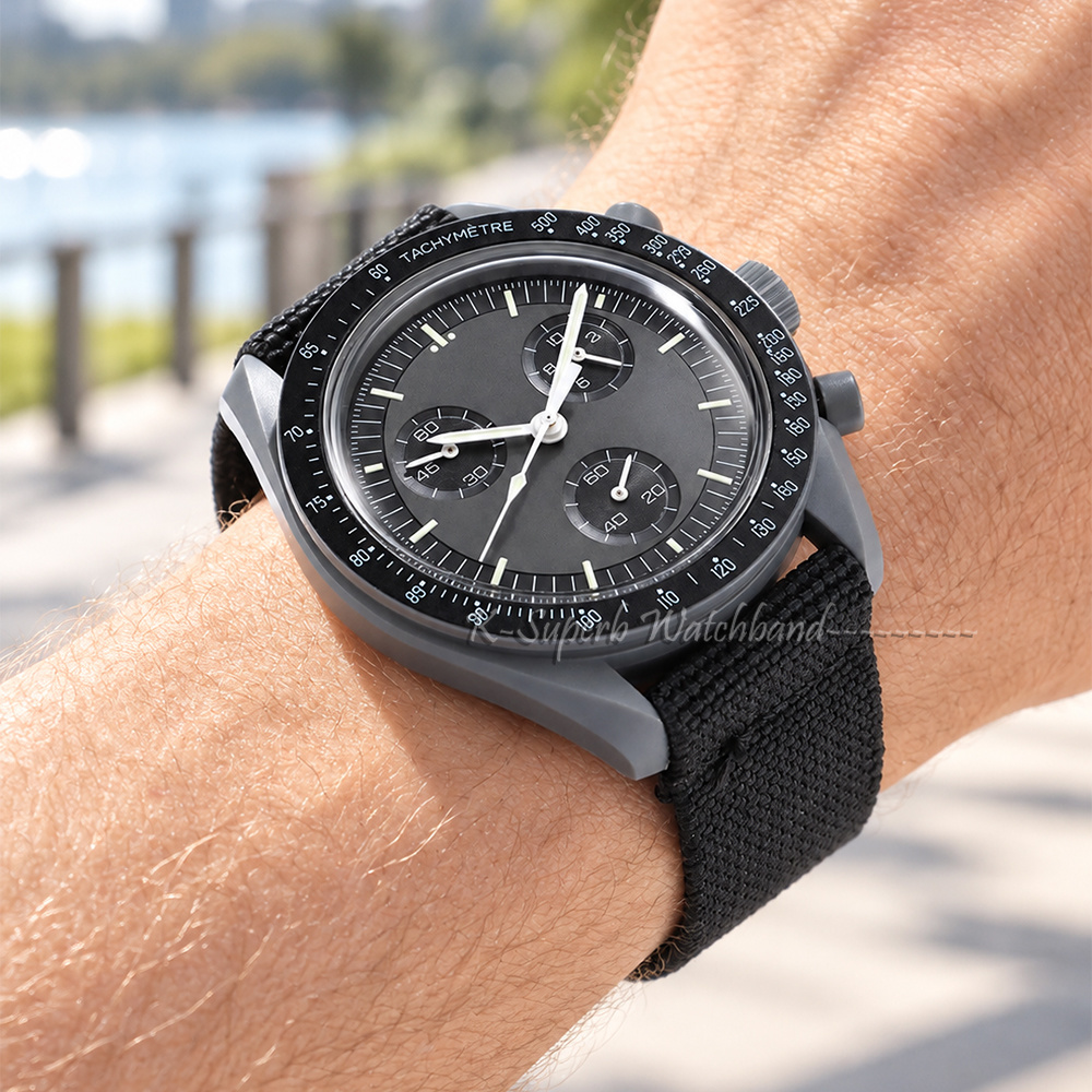 S/M Elastic Watch Strap for 60 - Parachute Strap Elastic recension och pris