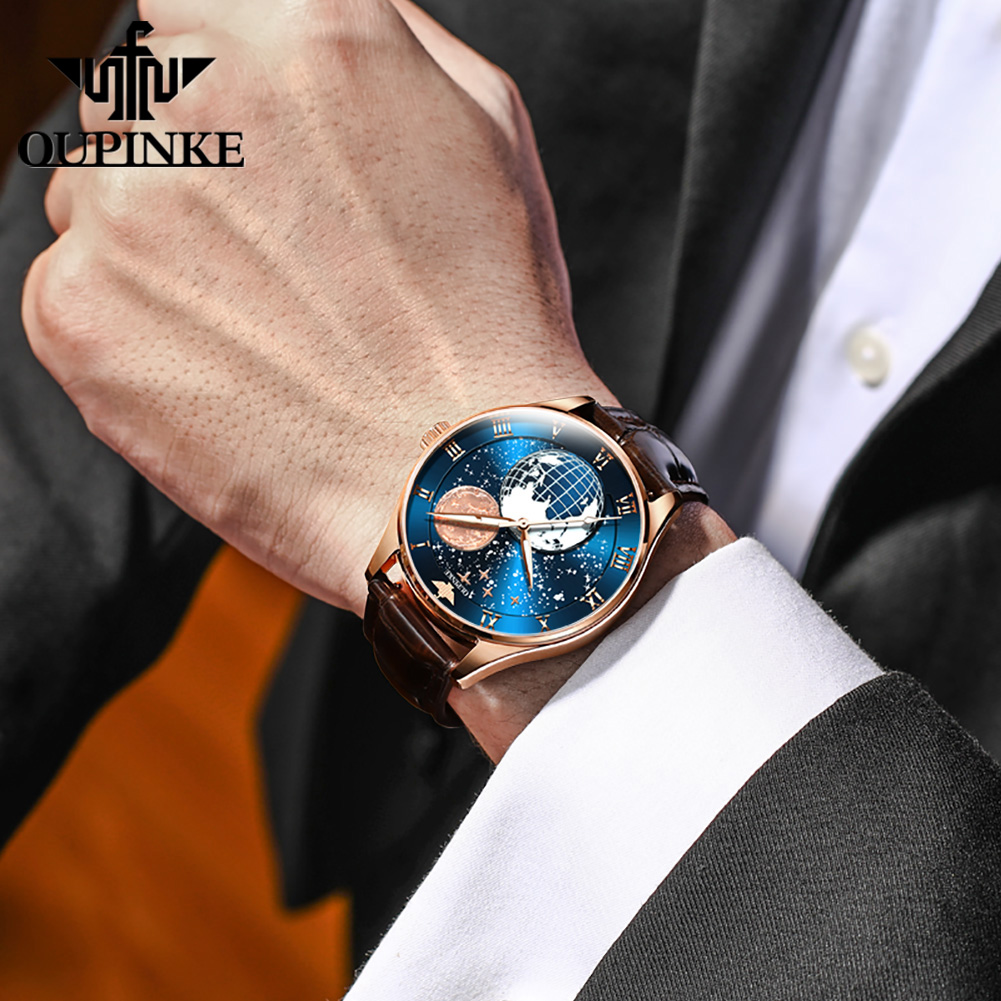 OUPINKE 3177 Man Watch Roman S - Omega Watch Constellation recension och pris