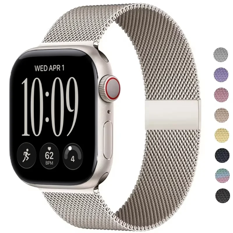 Milanese Loop For Apple Watch  - Milanese Loop Magnetic recension och pris
