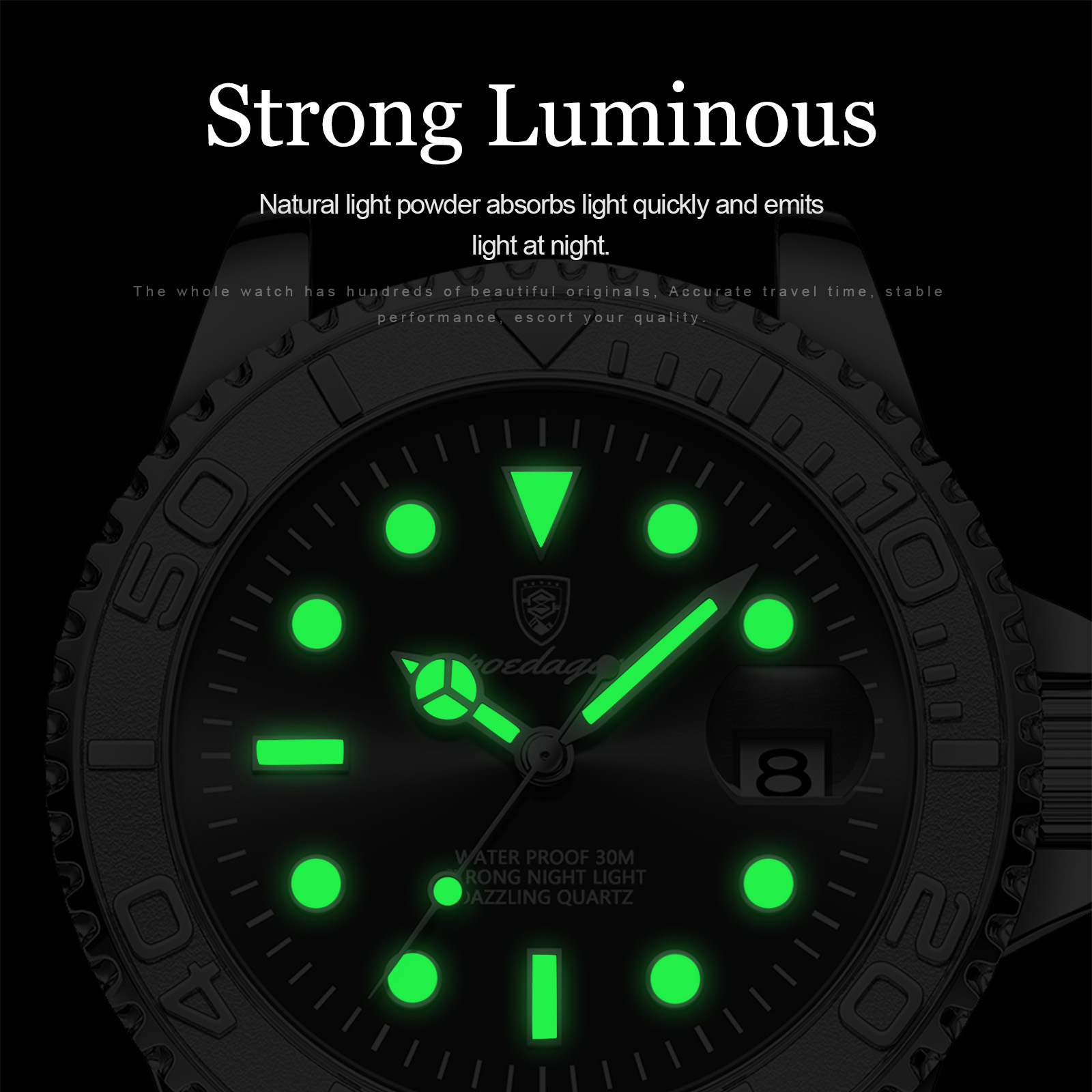 POEDAGAR Top Luxury Man Watch  - Omega Watch Constellation recension och pris