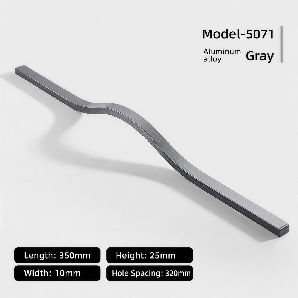 Aluminum Alloy Cabinet Pull Ha - Curved Spring Bar recension och pris