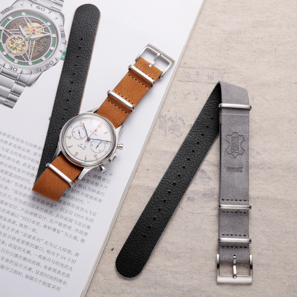 HEMSUT Genuine Leather Watch B - Suede Strap Watch recension och pris